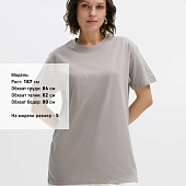 Футболка унисекс Regent 150, светло-серая