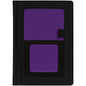 Ежедневник Mobile на заказ, недатированный, черно-фиолетовый