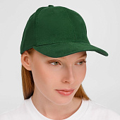 Бейсболка Buffalo, темно-зеленая