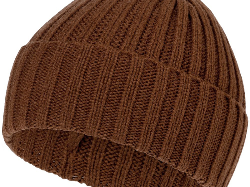 Шапка Uni, коричневая (терракота)