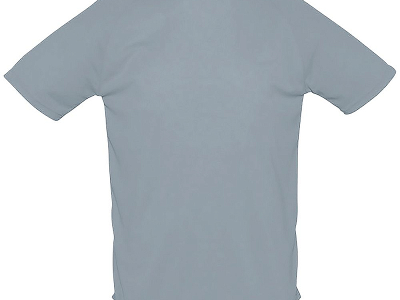 Футболка унисекс Sporty 140, серая