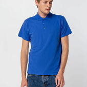 Рубашка поло мужская Summer 170, ярко-синяя (royal)