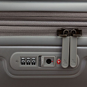 Чемодан Logoduck M, серебристый