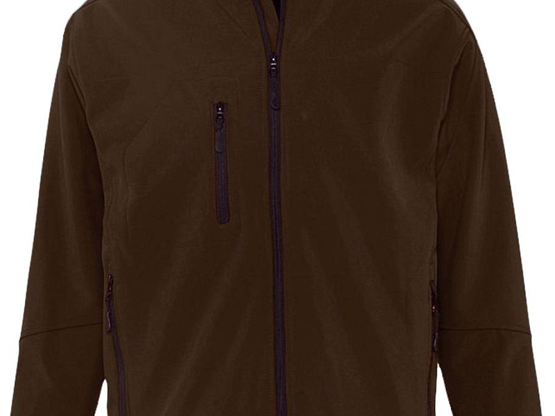 Куртка мужская на молнии Relax 340, коричневая