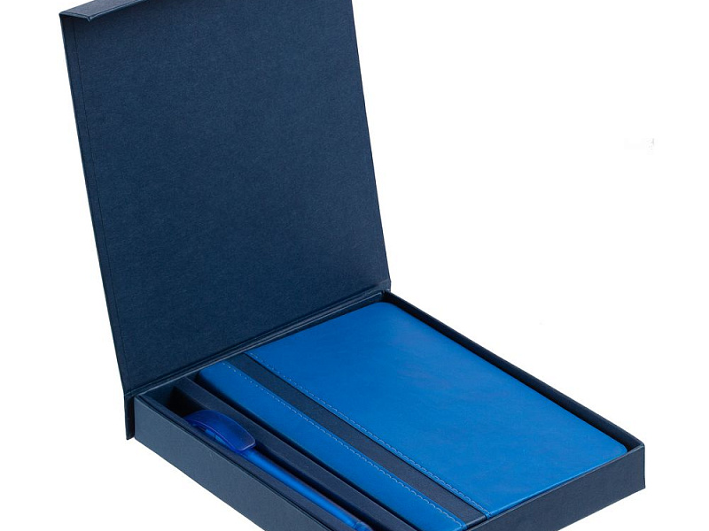 Коробка Shade под блокнот и ручку, синяя