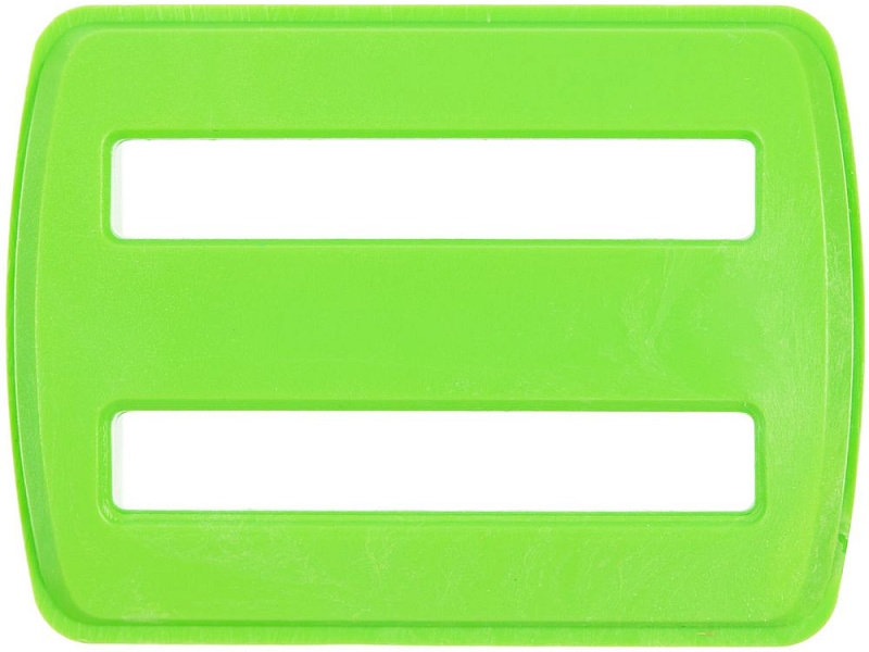 Пряжка — регулятор ремня Fermo, зеленый неон