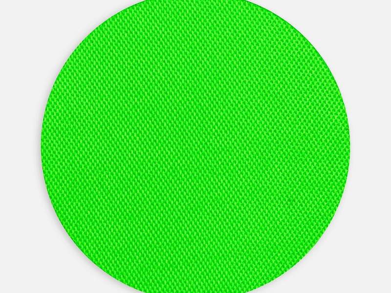 Наклейка тканевая Lunga Round, M, зеленый неон