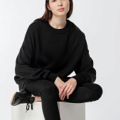 Джемпер оверсайз унисекс Stated в сумке, черный