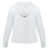 Толстовка женская Hooded Full Zip белая