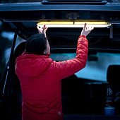 Мягкий кемпинговый фонарь Everglow Light Tube, средний