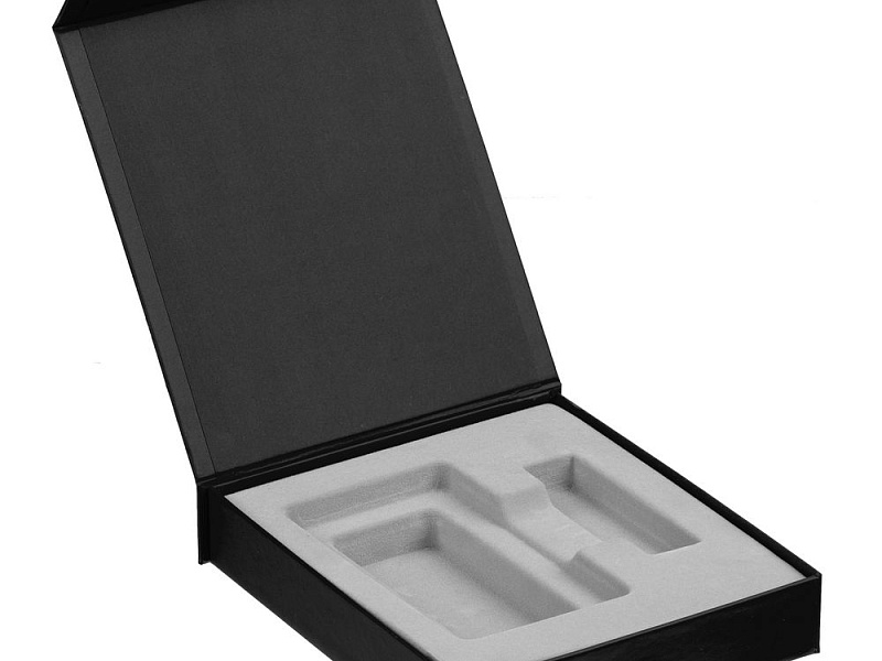 Коробка Latern для аккумулятора 5000 мАч и флешки, черная