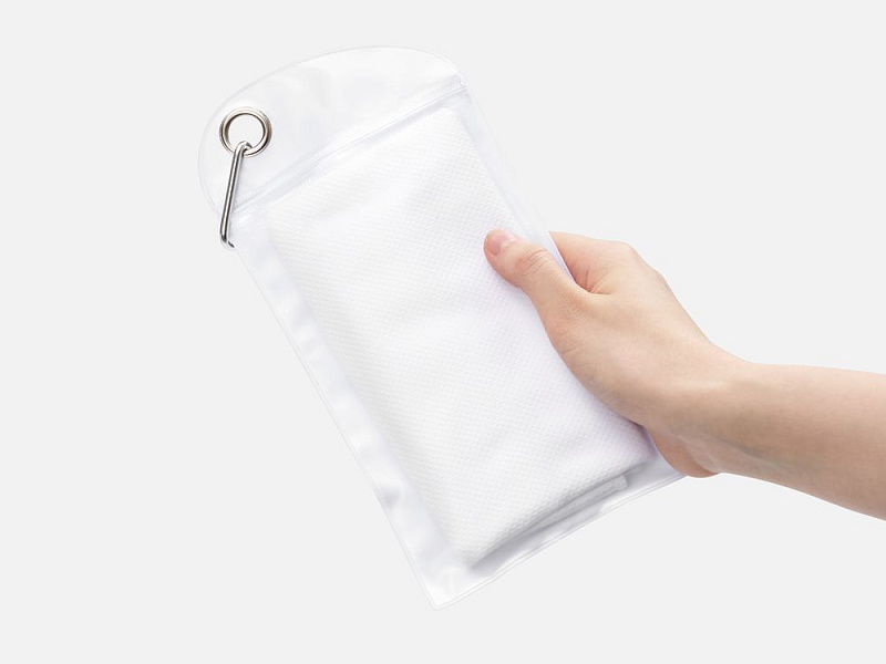 Охлаждающее полотенце Baffin, белое