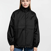 Ветровка из нейлона Surf 210, черная