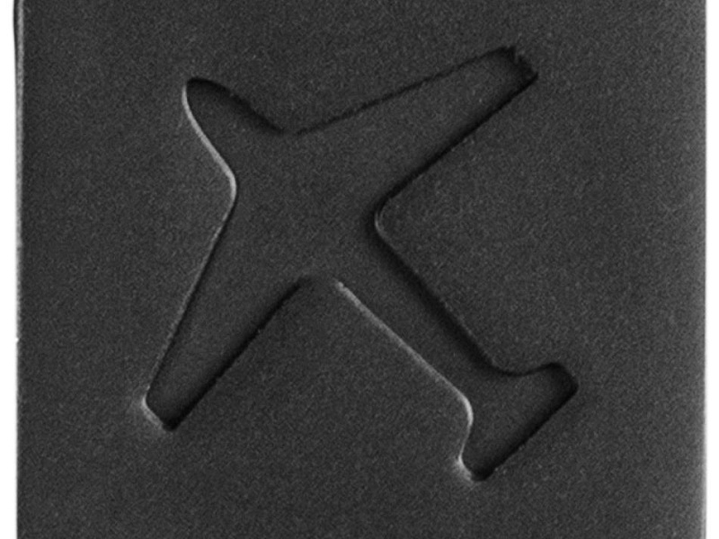 Шильдик на резинку Band, самолет