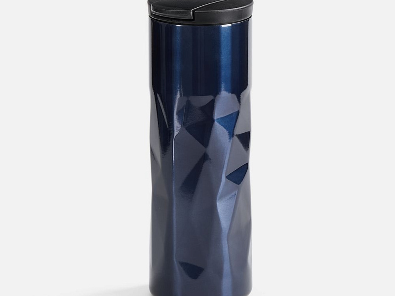 Термостакан Gems Black Sapphire, черный сапфир (синий)