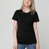 Футболка женская T-bolka Lady, черная