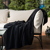 Плед Plush, черный