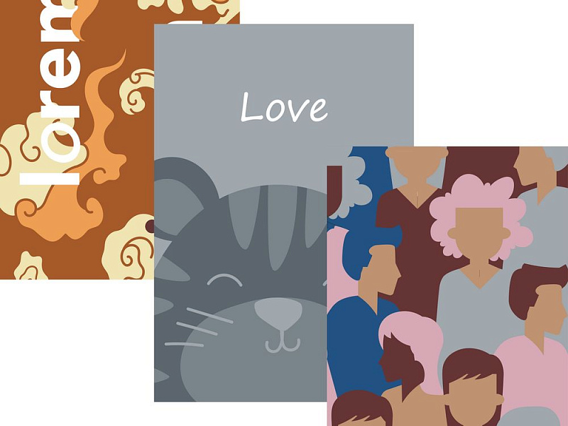 Плед на заказ Tricksy Net, 4 цвета, S, полушерсть