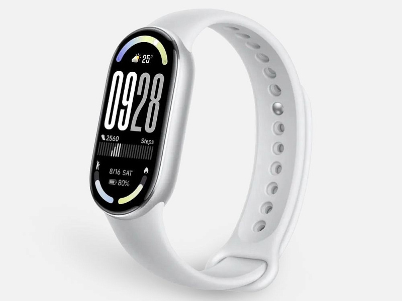Фитнес-браслет Xiaomi Smart Band 10, серебристый