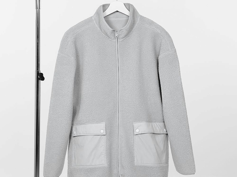 Куртка унисекс Oblako, светло-серая