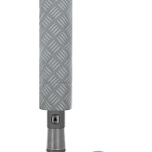 Зонт складной Hard Work, серый