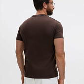 Футболка унисекс Regent 150, темно-коричневая (шоколад)