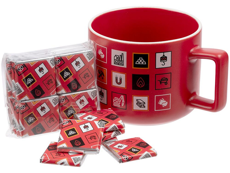 Набор с горьким шоколадом Industry, металлургия