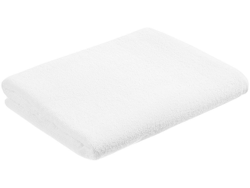 Полотенце махровое «Отель», большое, белое