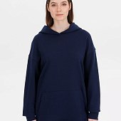 Худи оверсайз унисекс Outshine, темно-синее