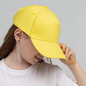 Бейсболка детская Standard Kids, желтая