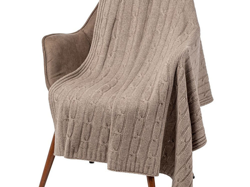 Плед Auray, бежевый