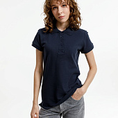 Рубашка поло женская Virma Premium Lady, темно-синяя