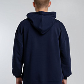 Худи оверсайз Kulonga Comfort, темно-синее