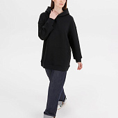 Худи оверсайз унисекс Outshine, черное