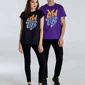 Футболка «Мы все слегка того», темно-синяя