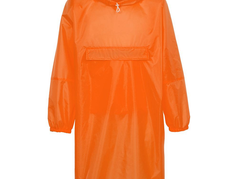 Дождевик-анорак Alatau, оранжевый неон, единый размер