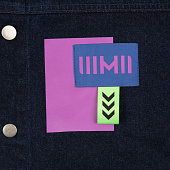 Стропа текстильная Fune 25 S, зеленый неон, 10 см