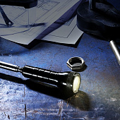 Телескопический фонарь с магнитом Flexion, ver.2, черный