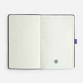 Ежедневник Lungo, недатированный, фиолетовый