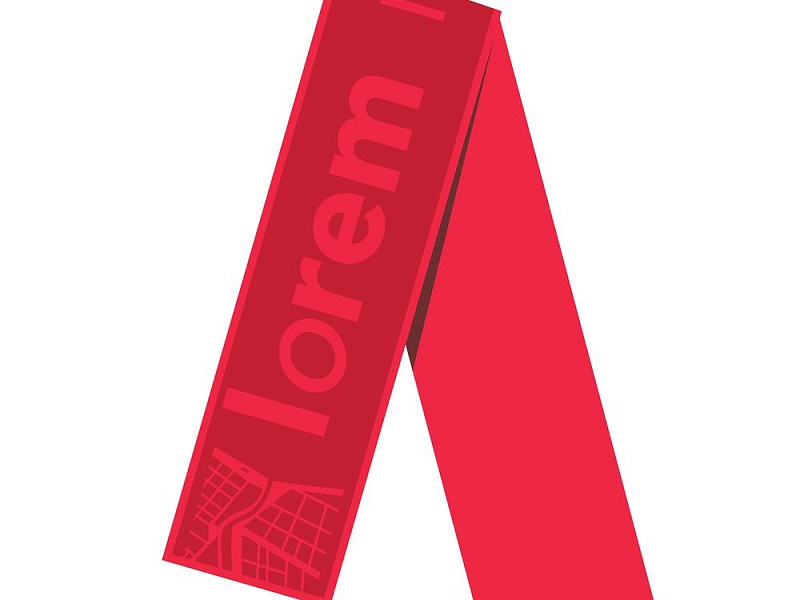 Шарф на заказ Pluche Grand, XXL, акрил