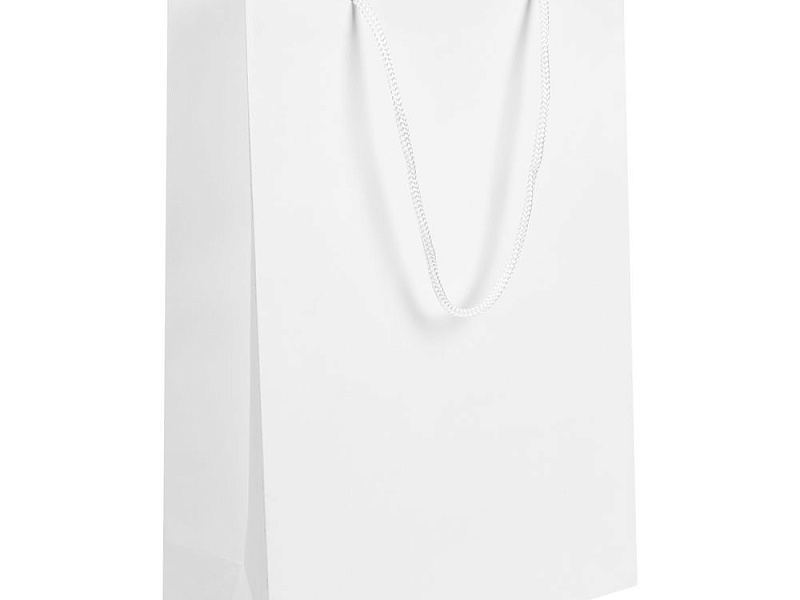 Пакет бумажный Porta S, вертикальный, белый