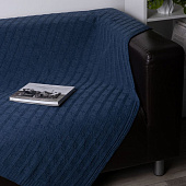 Плед Trenza, синий