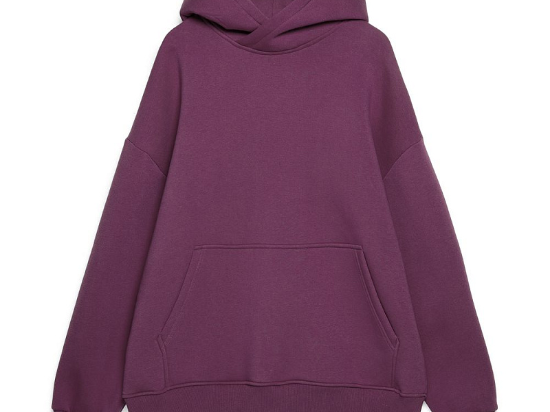 Худи Kulonga Oversize, фиолетовое