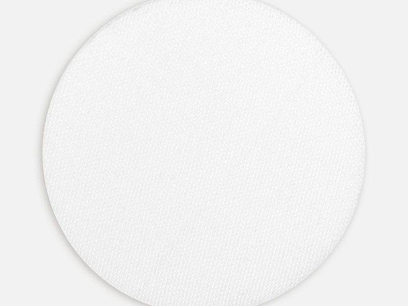 Наклейка тканевая Lunga Round, M, белая