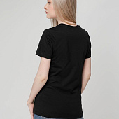 Футболка женская T-bolka Lady, черная