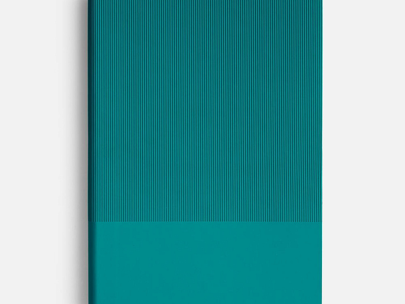 Ежедневник Vale New, недатированный, бирюзовый