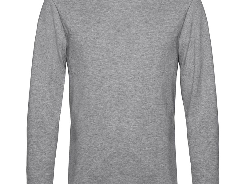 Свитшот унисекс Set In, серый меланж