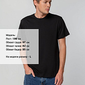 Футболка унисекс T-bolka 140, черная