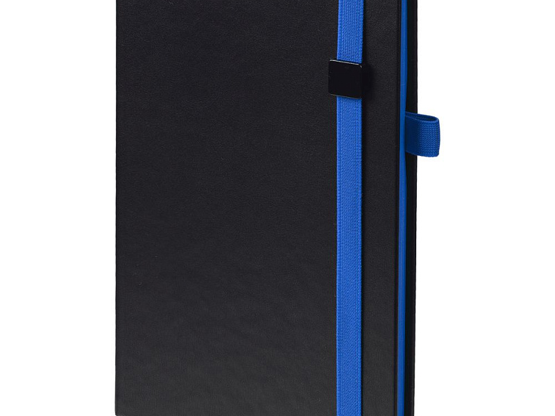 Ежедневник Ton Black, недатированный, черный с синий