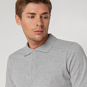 Рубашка поло мужская Virma Light, серый меланж